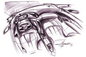 Peugeot HR1 Concept Design Sketch