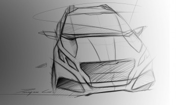 Peugeot Urban Crossover Concept - Design Sketch