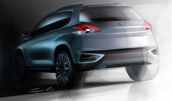 Peugeot Urban Crossover Concept - Design Sketch