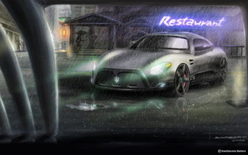 Car Rendering - Final image