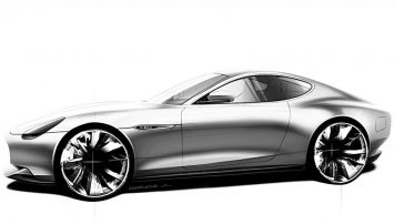 Piech Mark Zero GT Design Sketch