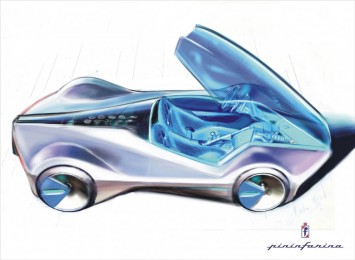 Pininfarina Birdcage 75th Concept Design Sketch