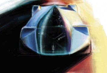 Pininfarina Birdcage 75th Concept Design Sketch