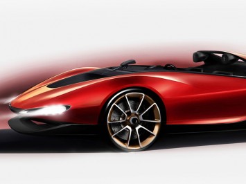 Pininfarina Sergio Concept Design Sketch