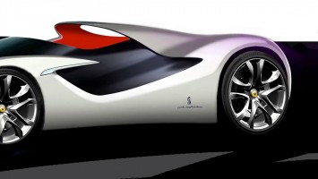 Pininfarina Sergio Concept - Design Sketch