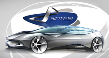 Pininfarina Sintesi design sketch