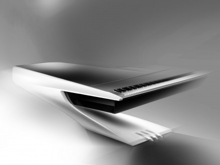 Pleyel Piano Concept by Peugeot Design Lab