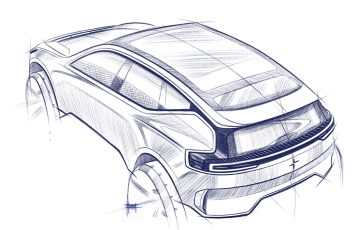 Polestar 3 Design Sketch