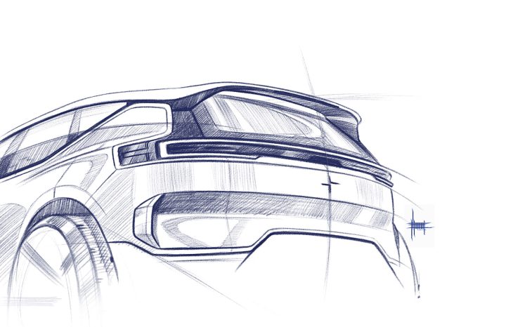 Polestar 3 Design Sketch