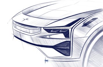 Polestar 3 Design Sketch