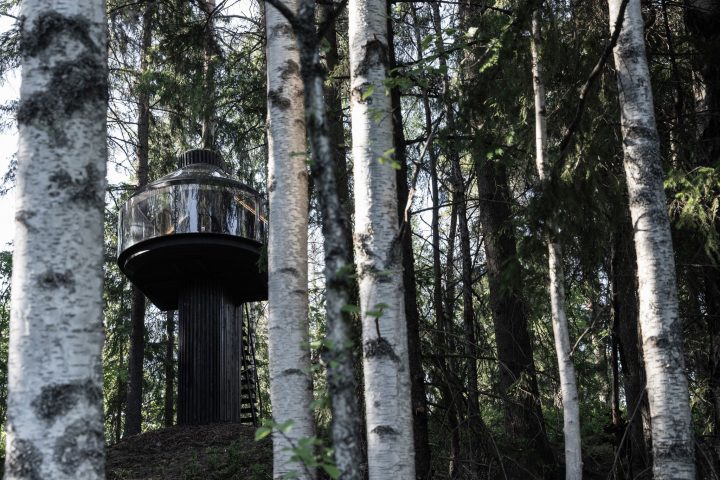 Polestar KOJA micro tree house design concept