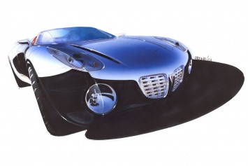 Pontiac Solstice Concept - Design Sketch