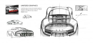 Porsche 901 Concept by Ege Arguden - Design Sketches