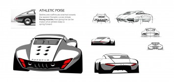 Porsche 901 Concept by Ege Arguden - Design Sketches