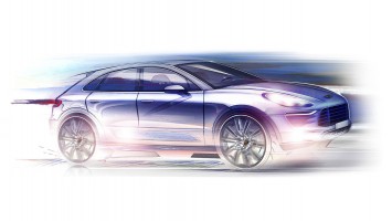 Porsche Macan Design Sketch