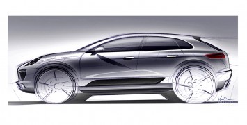 Porsche Macan Design Sketch