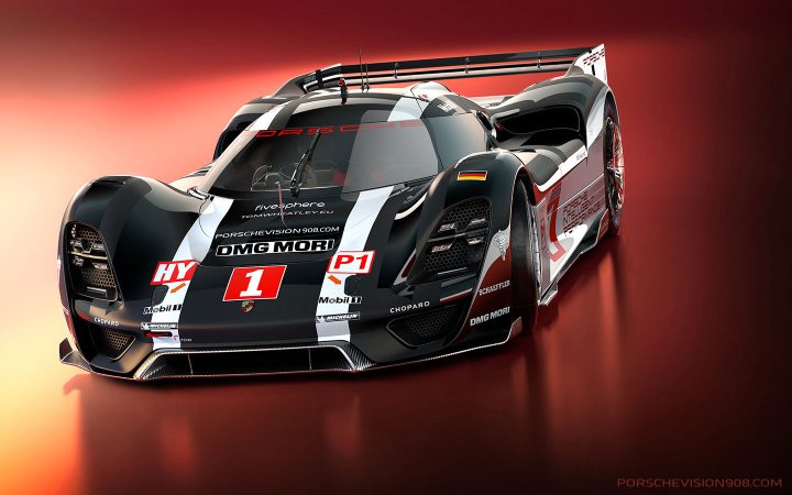 Porsche Vision GT 908 Long Tail Concept 2017 RSR Version