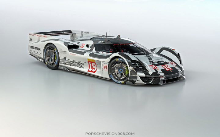 Porsche Vision GT 908 Long Tail Concept 2017 RSR Version