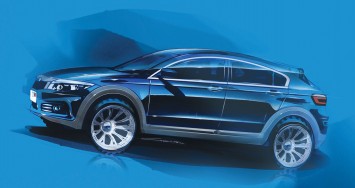 Qoros 3 City SUV - Design Sketch