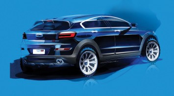 Qoros 3 City SUV - Design Sketch