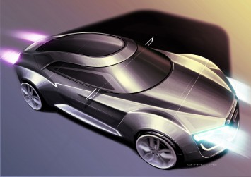 Qoros Flagship Concept - Design Sketch by Jamie Barrett