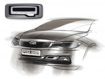 Qoros Logo and Design Sketch