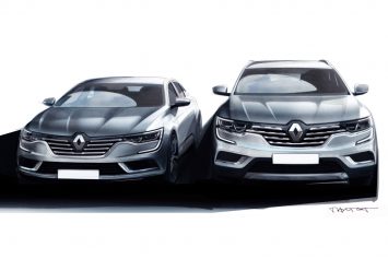 Renault Koleos Design Sketch