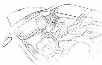 Renault KWID Interior Design Sketch