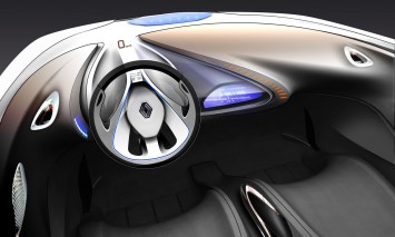 Renault R-Space Concept Interior Design Sketch