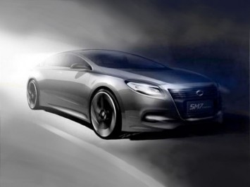 Renault-Samsung SM7 Design Sketch