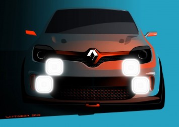 Renault Twin'Run Concept Design Sketch