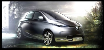 Renault ZOE - Design Sketch