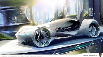 Roewe Mobiliant Concept Design Sketch