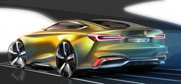 Roewe Vision-R Concept - Design Sketch