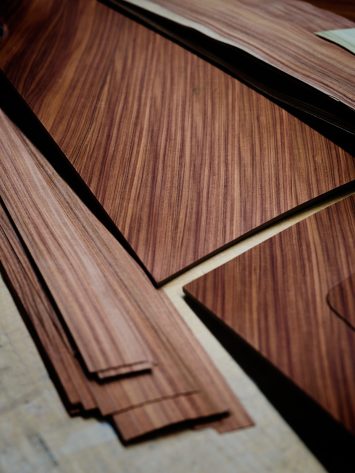 Rolls-Royce Arcadia Droptail Design Process Interior Materials and Trim Wood Texture