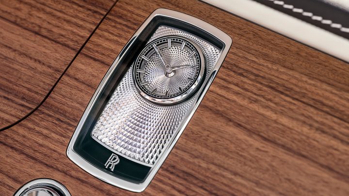 Rolls-Royce Arcadia Droptail Interior Bespoke Timepiece