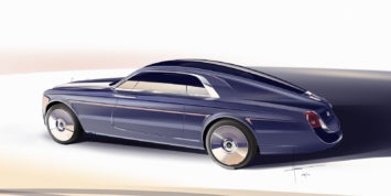 Rolls-Royce Sweptail Design Sketch Render