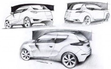 Saab 91 Concept Design Sketches