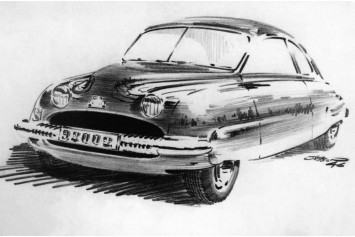 Saab 92 Design Sketch