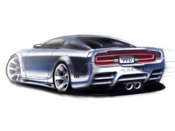 Saleen S281 Mustang - Design Sketch