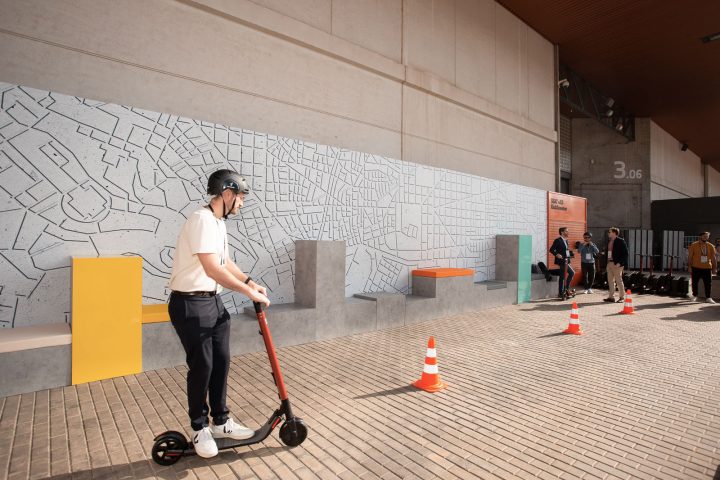 Seat eXS KickScooter at Smart City Expo World Congress 2018