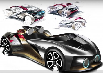 Seat RudeBody Concept Design Sketches