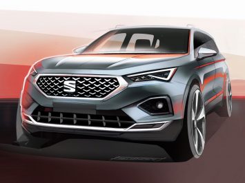 Seat Tarraco Design Sketch