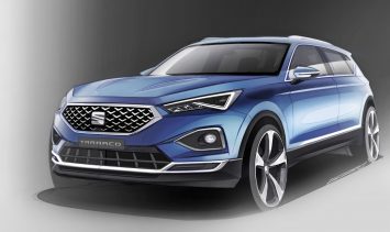 Seat Tarraco Design Sketch