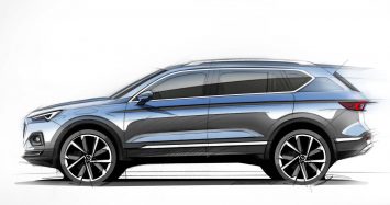 Seat Tarraco Design Sketch