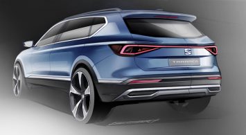 Seat Tarraco Design Sketch