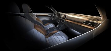 Seat Tarraco Interior Design Sketch