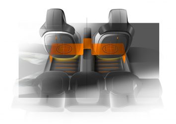 Sintec SeatBridge Seat Mounting System Design Sketch Render