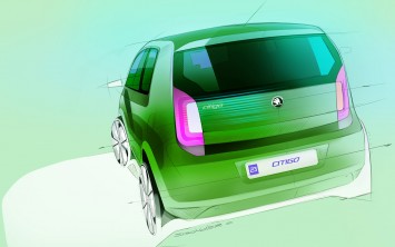 Skoda Citigo Design Sketch