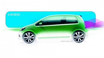 Skoda Citigo Design Sketch